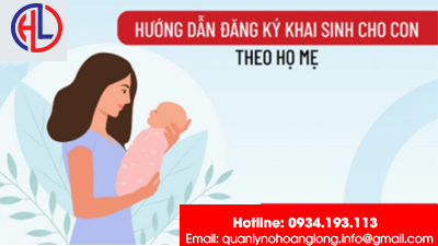 Những lưu ý khi muốn đăng ký khai sinh cho con theo họ mẹ